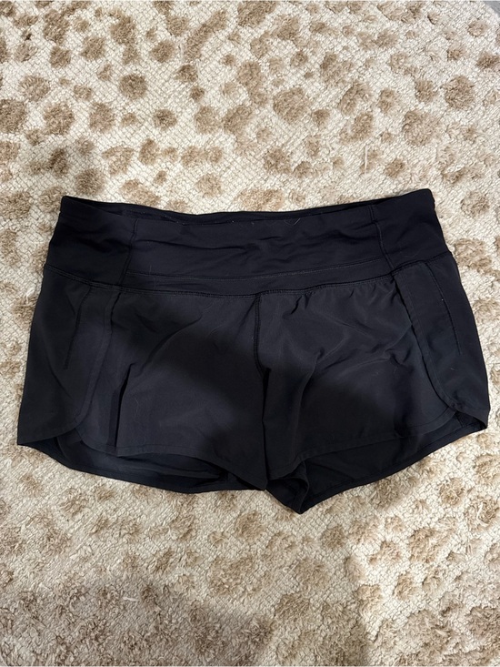 lululemon athletica Pants - lululemon athletica Black Run/Train Athletic Shorts